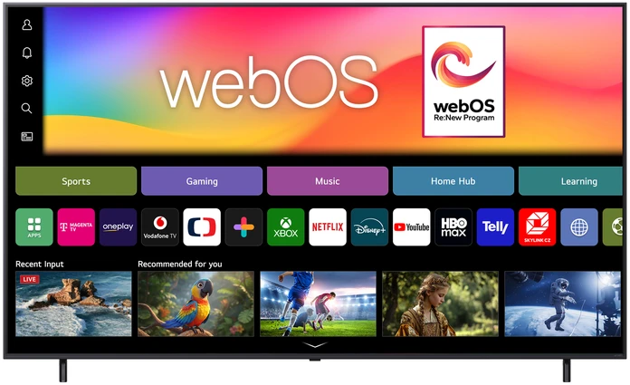 Televizorius 86" LG 86QNED85B6B (2026)