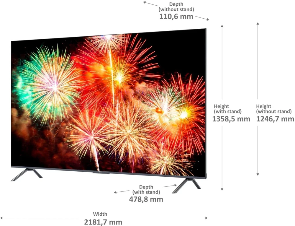 Televizorius 98" Haier H98S900UX (2025)