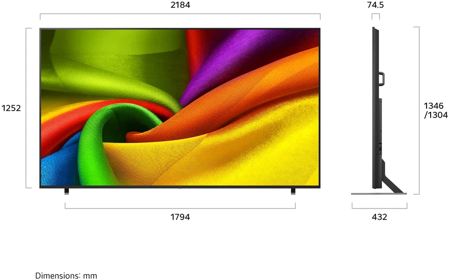 Televizorius 98" LG 98NU900B6LB (2026)