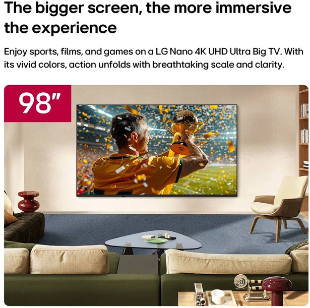Televizorius 98" LG 98NU900B6LB (2026)