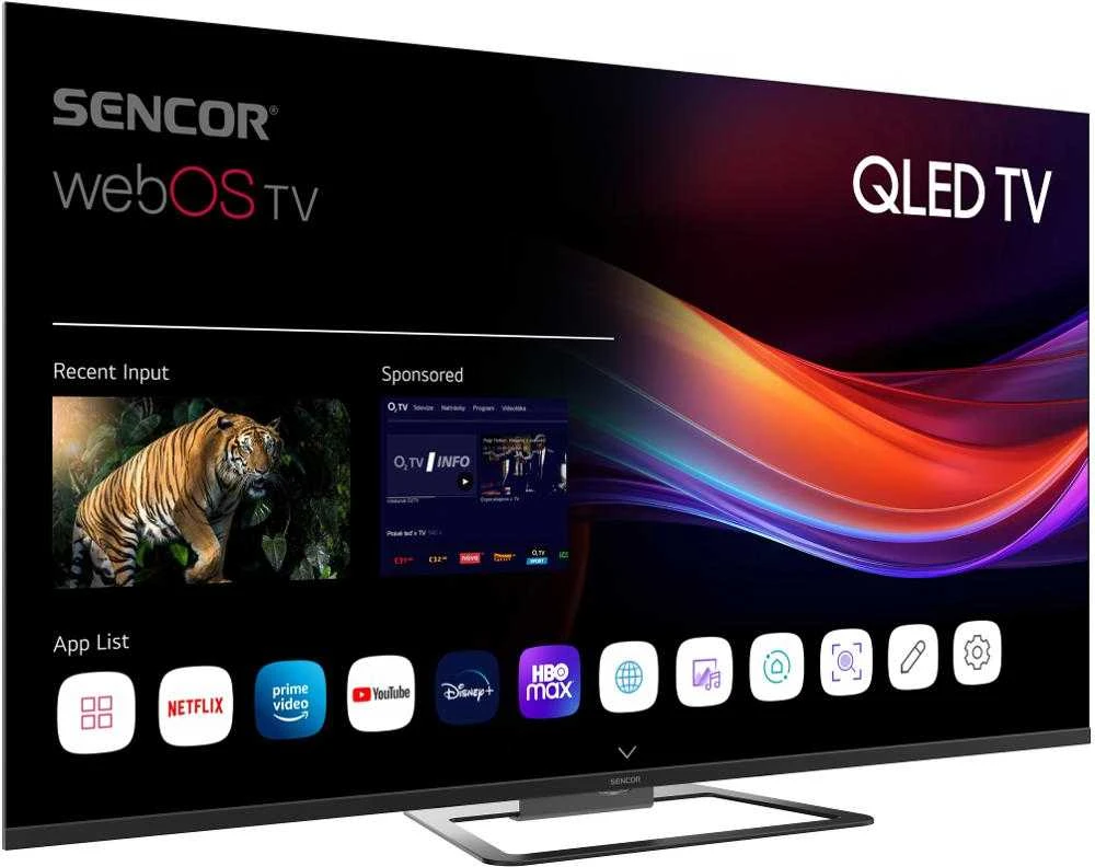 Televizorius SLE 50Q871B Q-SERIES WEBOS TV SENCOR