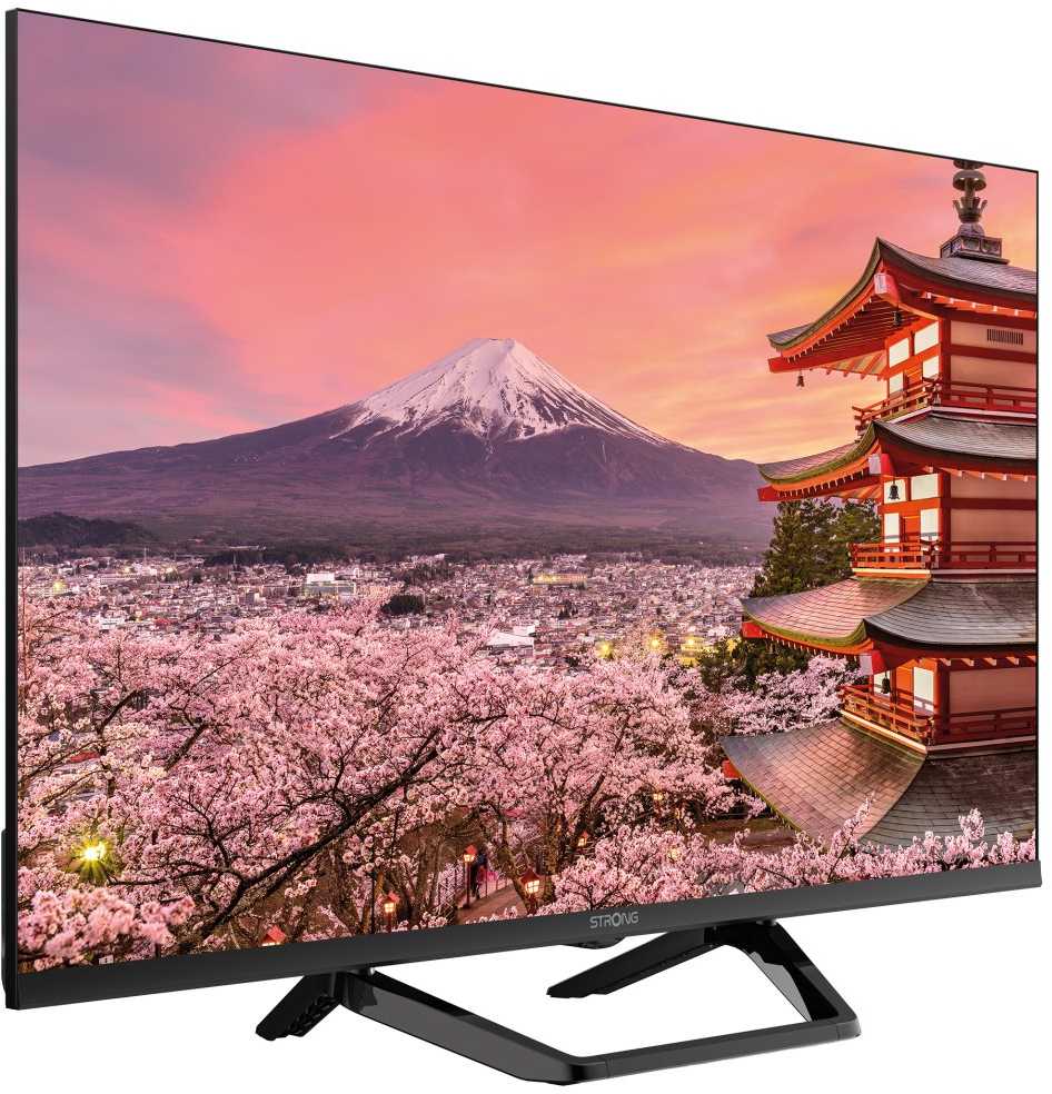Televizorius Strong Strong SRT32HG6733C Televizorius 81,3 cm (32") HD Smart TV Wi-Fi Juodas 200 cd/m²