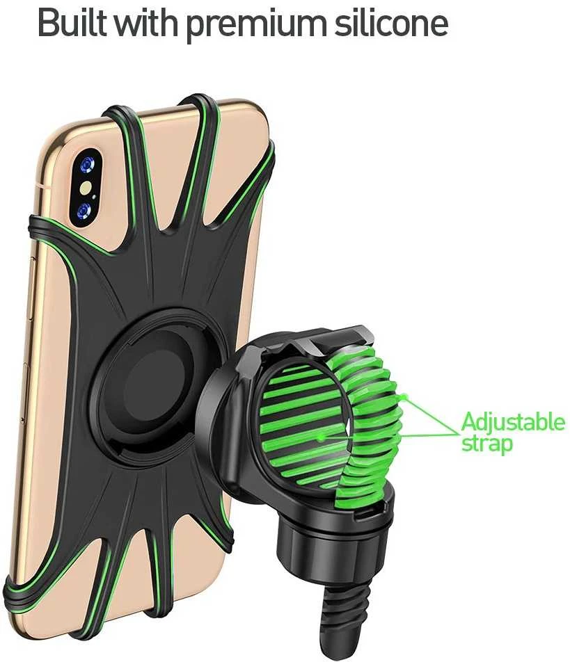 Tellur Bike Phone Holder BPH100 4”-6.5”, Juodas