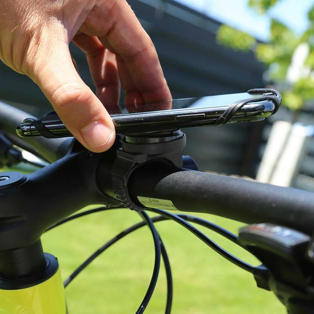 Tellur Bike Phone Holder BPH100 4”-6.5”, Juodas