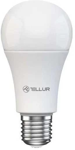 Tellur WiFi Smart Bulb E27, 9W, Baltas/Warm, Dimmer