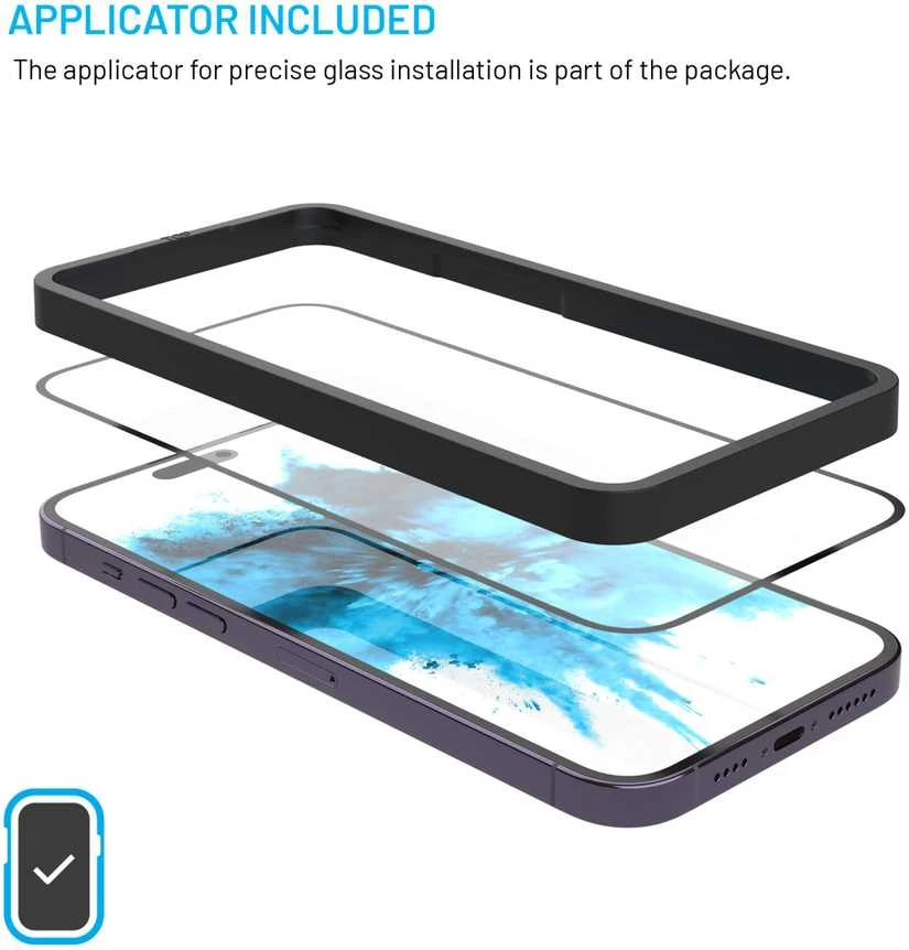 Fixed Fiksuota ekrano apsauga | Samsung | Galaxy S26 | Grūdintas stiklas | Juodas | Pilnas dangtelis 2.5D
