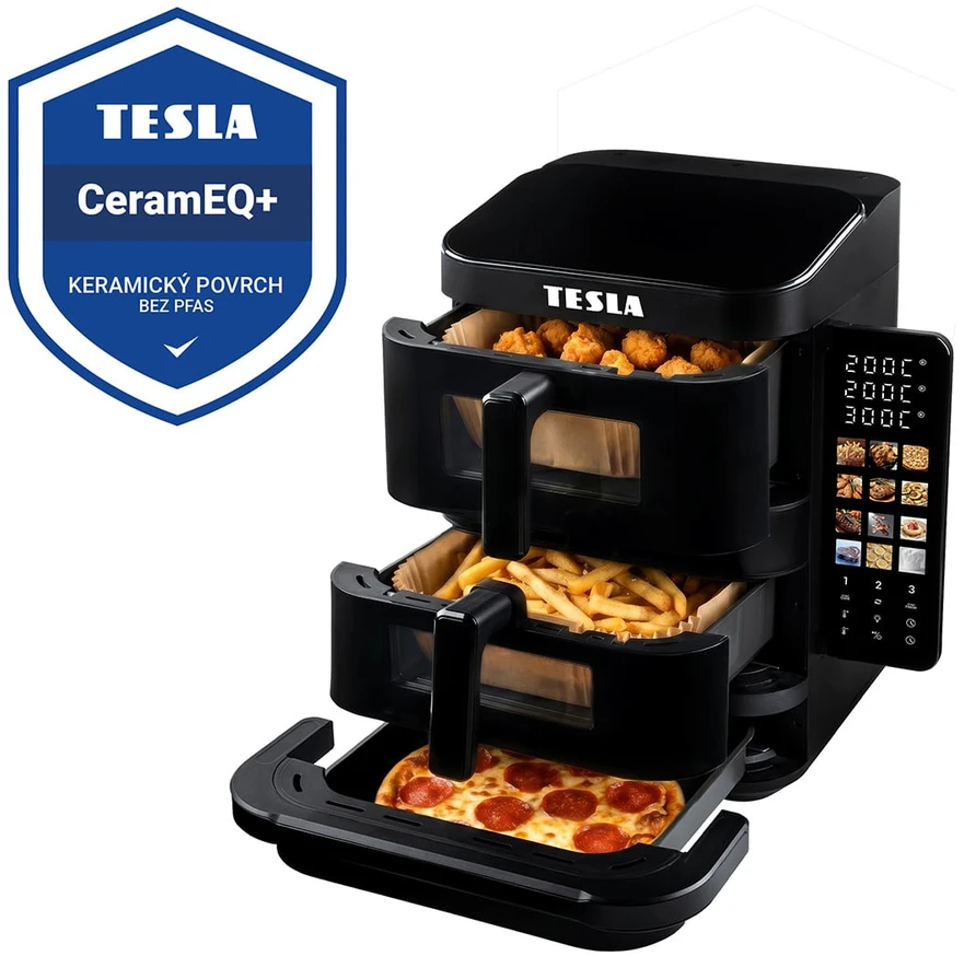 Gruzdintuvė TESLA AirCook TrioZone Q636 XXL