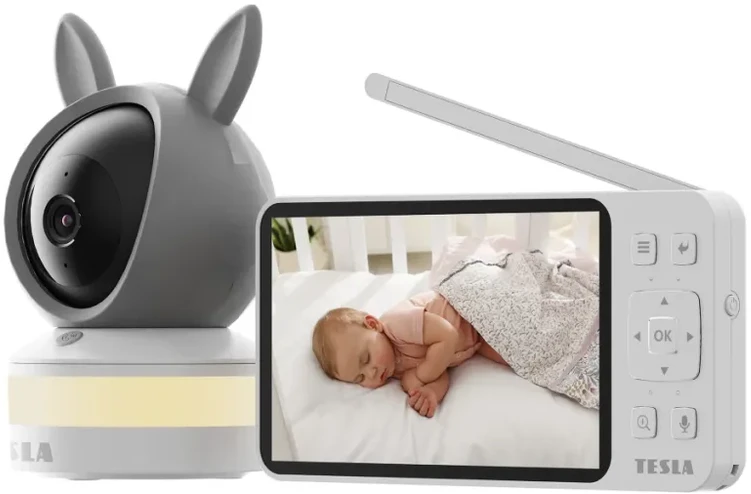 „TESLA Bambino BM30“ kūdikių stebėjimo įrenginys su WiFi ir kamera