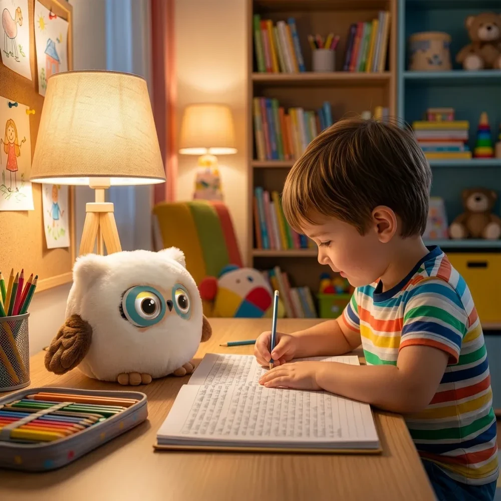 TESLA Bambino Buddy AI OWL išmanioji pliušinė pelėda vaikams