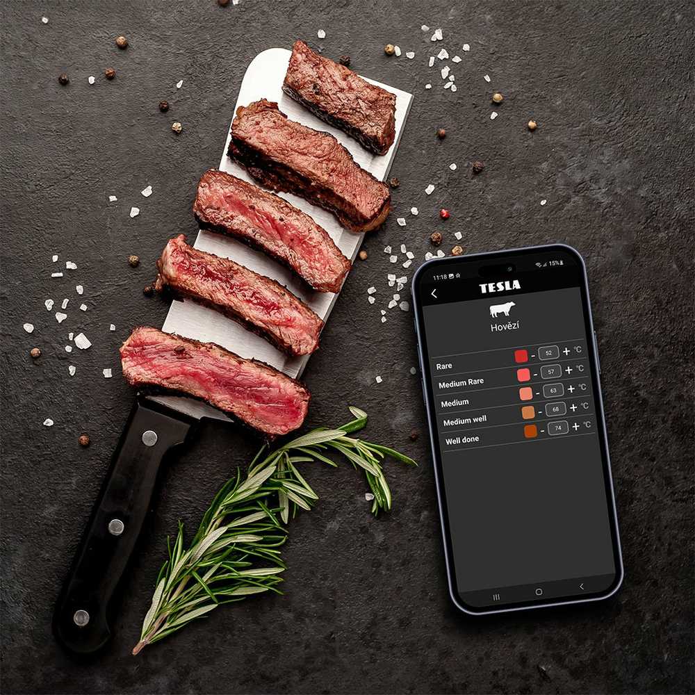 Termometr kuchenny TESLA Cook BBQ150 belaidis