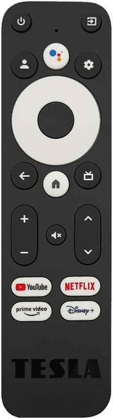 Vaizdo grotuvas Multimedijos grotuvas Tesla TESLA Multimedijos grotuvas XG600 4K, Google TV, Dolby Atmos juoda