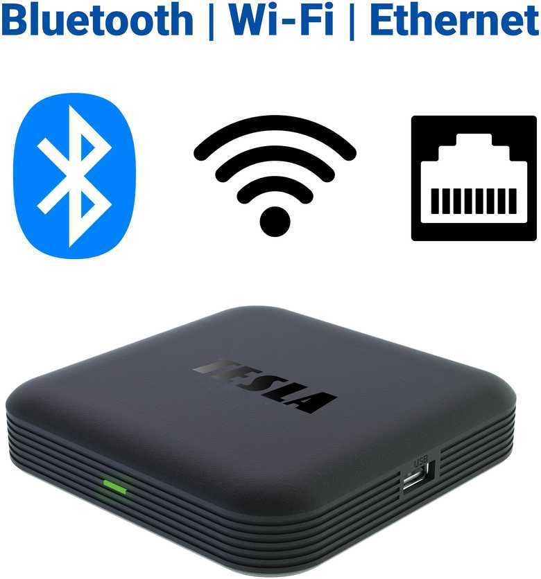 Vaizdo grotuvas Multimedijos grotuvas Tesla TESLA Multimedijos grotuvas XG600 4K, Google TV, Dolby Atmos juoda