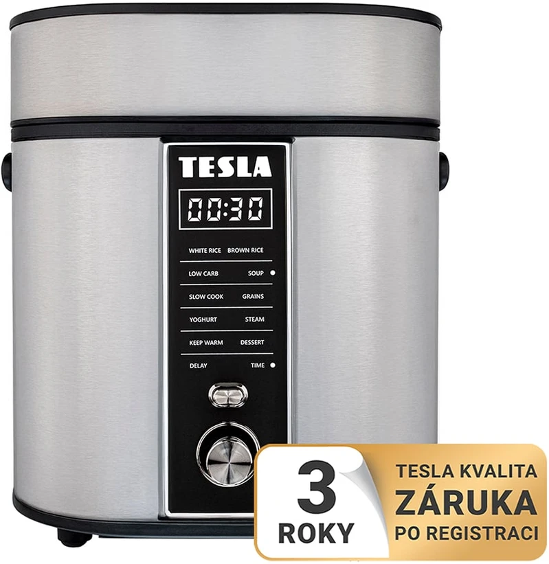 TESLA MultiCook RC400 mažai angliavandenių turintis daugiafunkcis ryžių viryklės modelis
