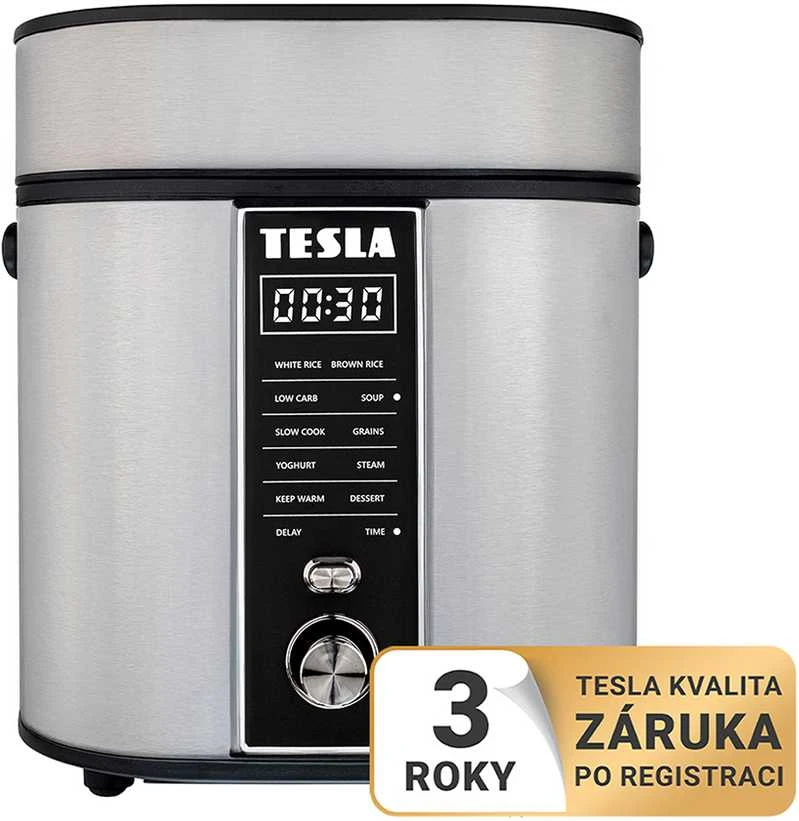 TESLA MultiCook RC400 ryžių viryklė su skaitmeniniu ekranu