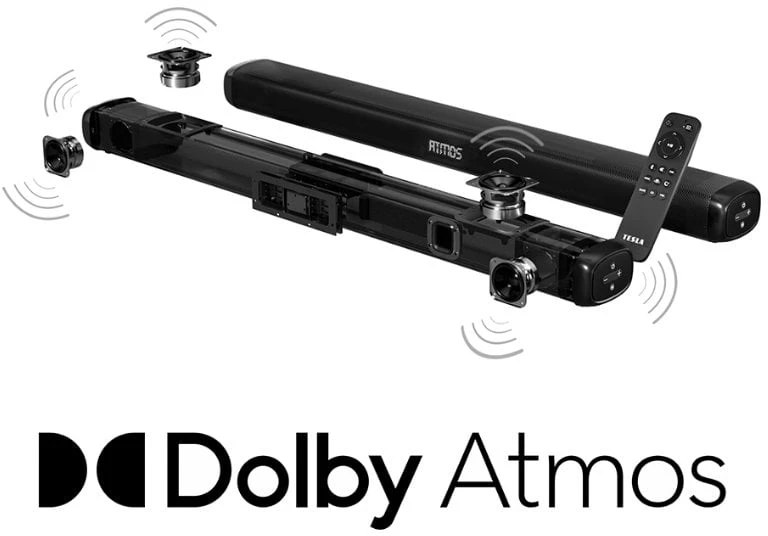 Namų kino sistema TESLA PrimeSound HQ-990 - Dolby Atmos 2.1 Soundbar