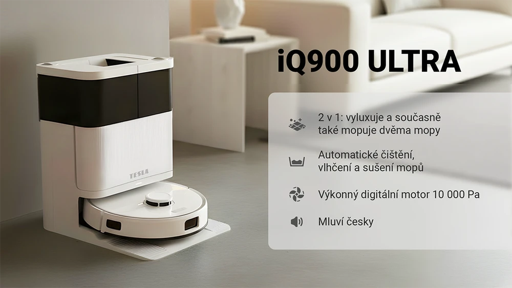 Robot sprzątający Tesla RoboStar iQ900 Ultra