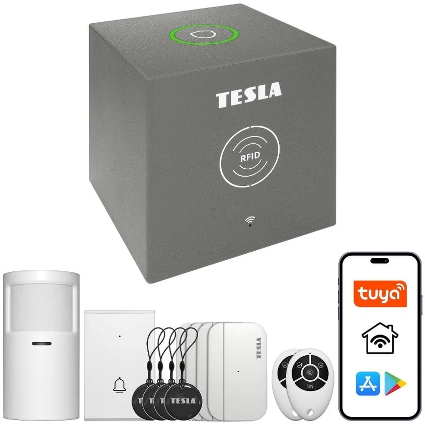 Tesla SecureQ i13 išmanioji WiFi apsaugos sistema