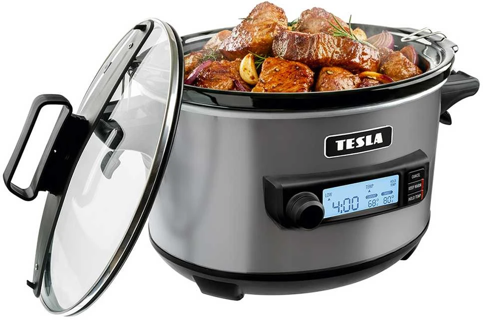 Tesla TESLA SlowCook S900 Plus Lėtpuodis su temperatūros zondas