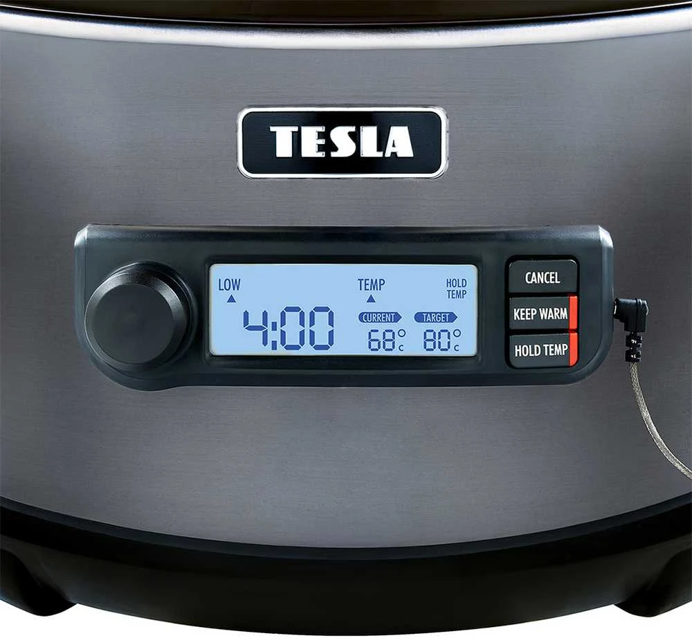 Lėtpuodis TESLA S900 Plus: valdymo pulto detalė