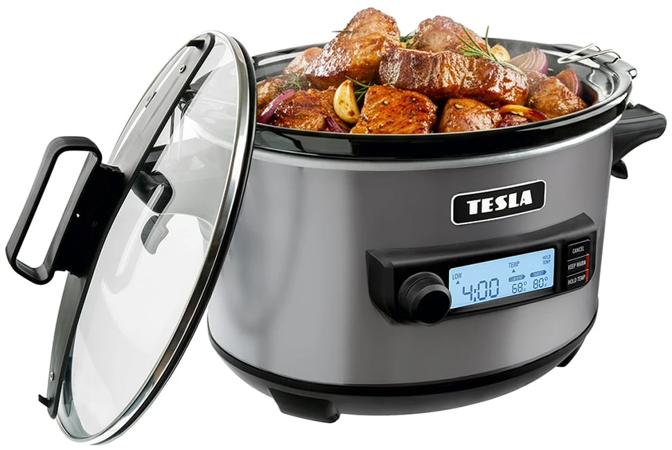 Tesla TESLA SlowCook S900 Plus Lėtpuodis su temperatūros zondas