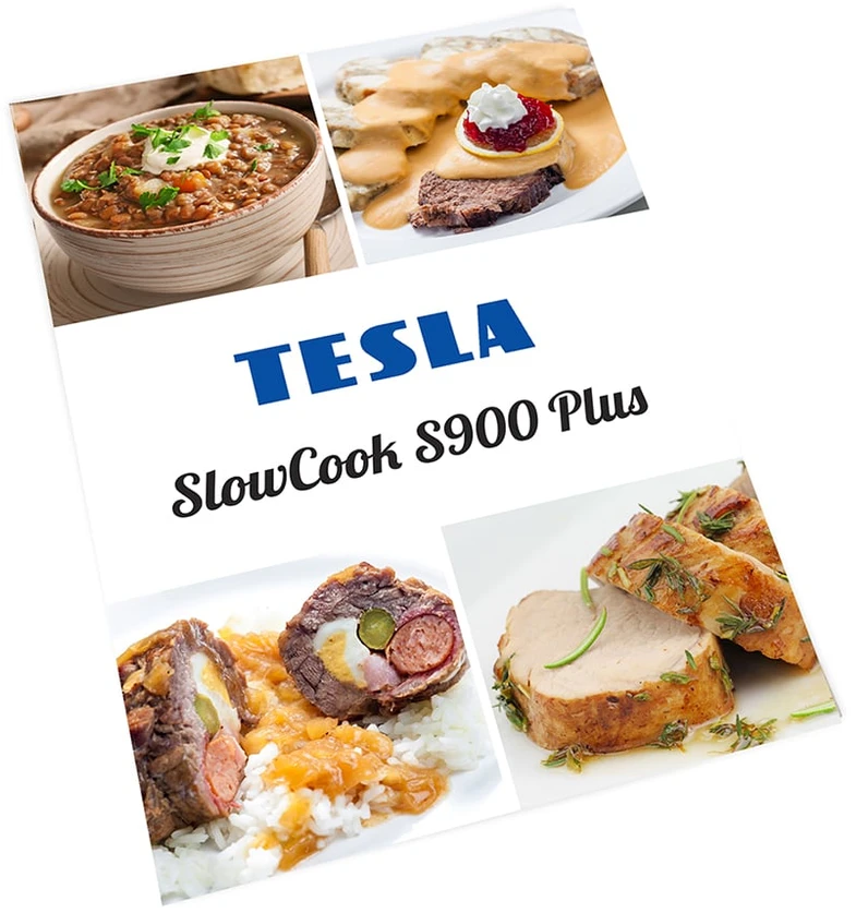 Tesla TESLA SlowCook S900 Plus Lėtpuodis su temperatūros zondas