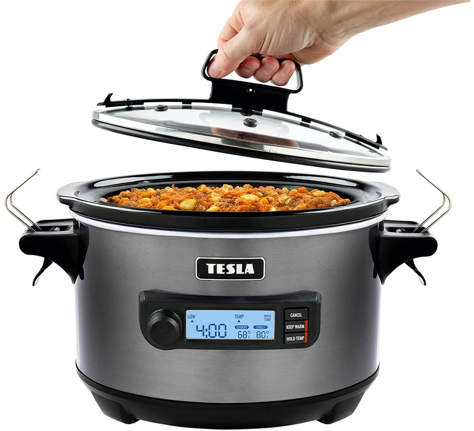 Tesla TESLA SlowCook S900 Plus Lėtpuodis su temperatūros zondas