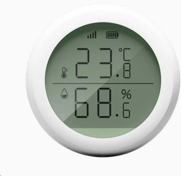Tesla TSL-SEN-TAHLCD išmanusis temperatūros ir drėgmės jutiklis Ekranas