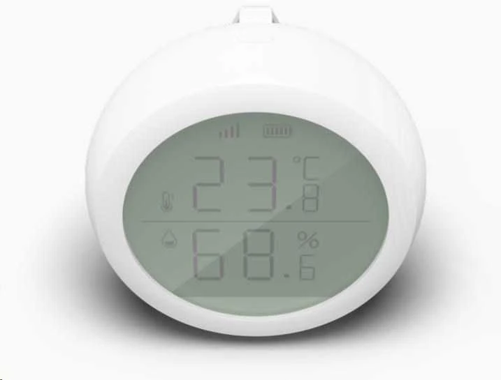 Tesla TSL-SEN-TAHLCD išmanusis temperatūros ir drėgmės jutiklis Ekranas