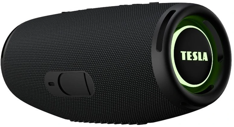 TESLA Sound BS70 - Vanduo-Resistant Wireless Bluetooth Speaker (Juodas)