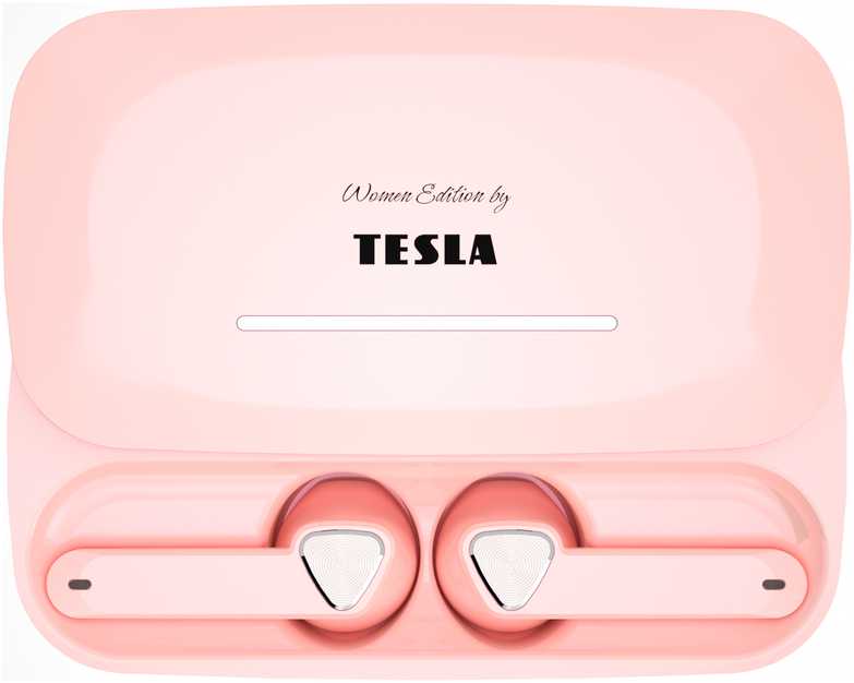 TESLA Sound EB20 Belaidės Bluetooth Ausinės (Blossom Rožinė)