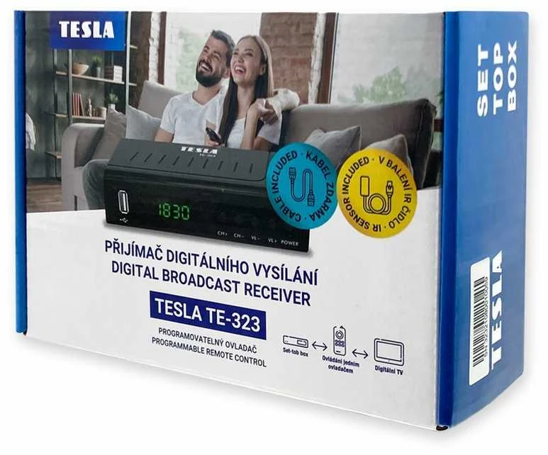 Tesla TE-323 Imtuvas DVB-T2
