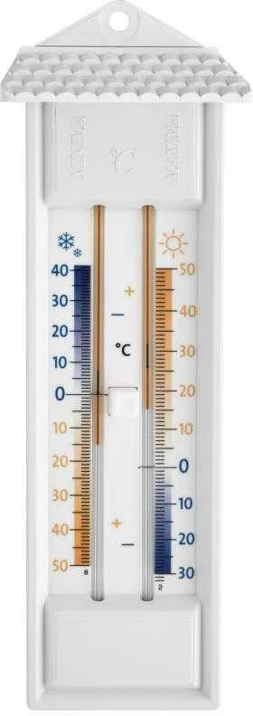 TFA 10.3014.02.01 – termometras min-max – baltas su spalvų skale