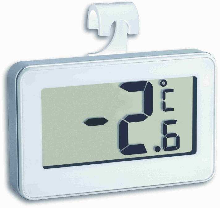 TFA 30.2028.02 - Digital šaldytuvas thermometer - baltas
