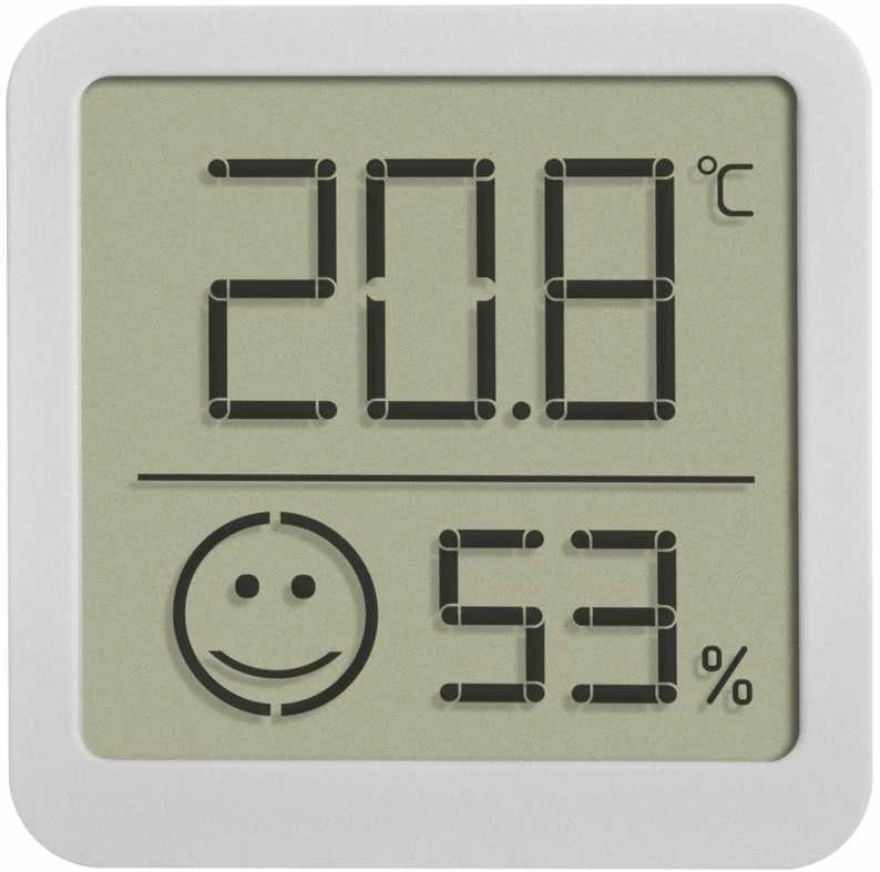 Keturi skaitmeniniai termo-higrometrai su komforto zona TFA 30.5053.02.04