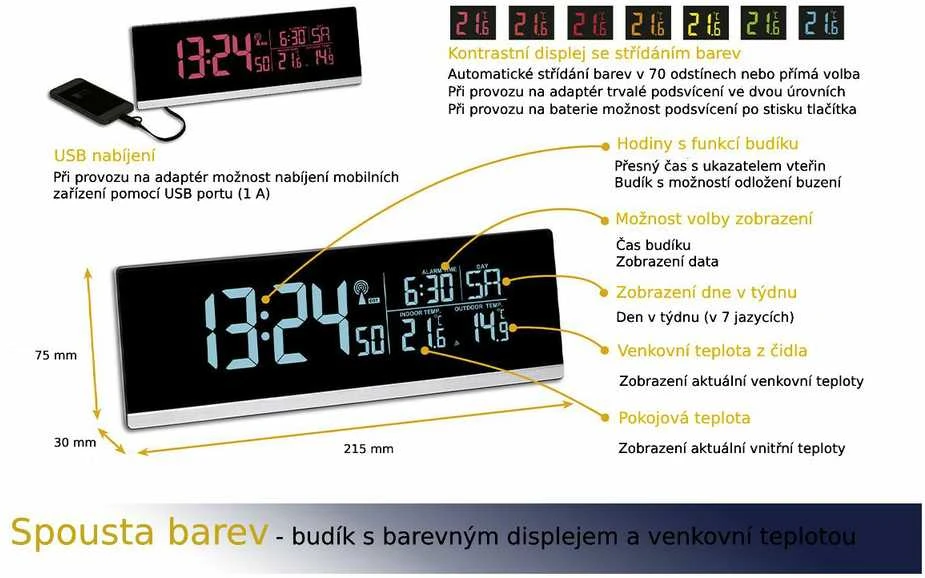 TFA TFA 60.2548.01 Radijo žadintuvas