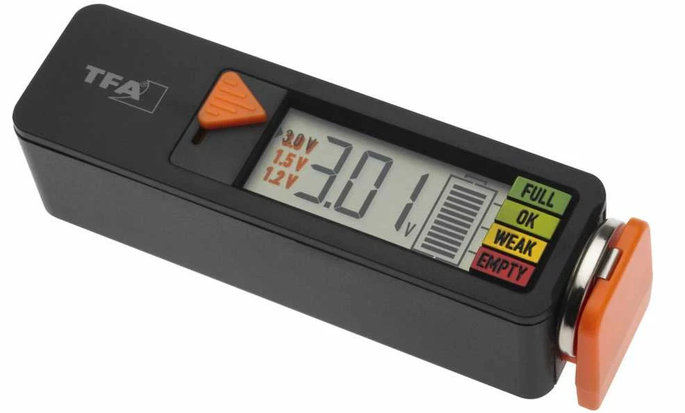 Baterijų tikrintuvas TFA BatteryCheck