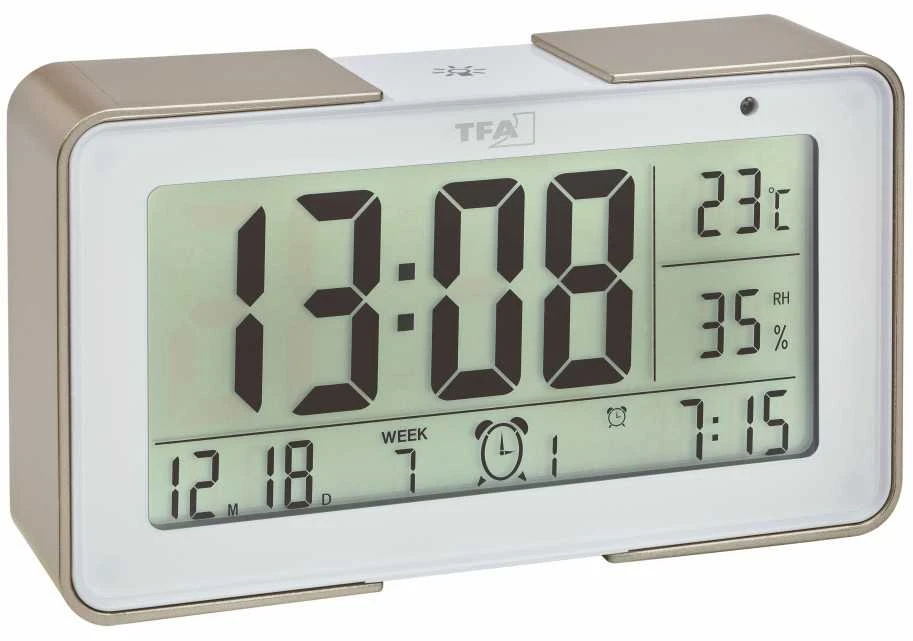 TFA radijo bangomis valdomas žadintuvas 60.2540.53 Melody