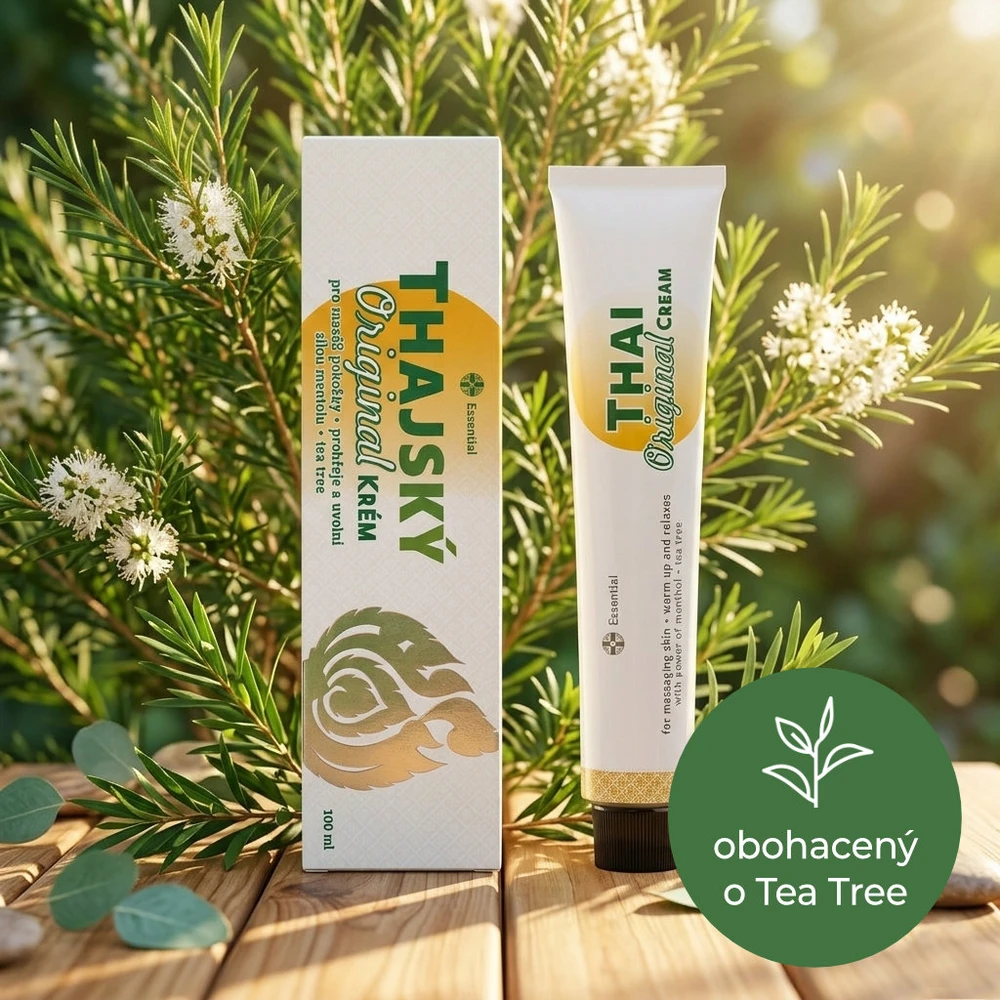Thai Cream Thai Kreminis Thai Kreminis Essential Original Univerzální masážní krém 100 ml