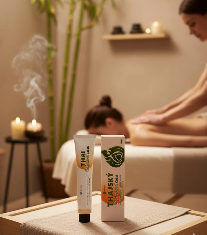 Thai Cream Thai Kreminis Thai Kreminis Essential Original Univerzální masážní krém 100 ml