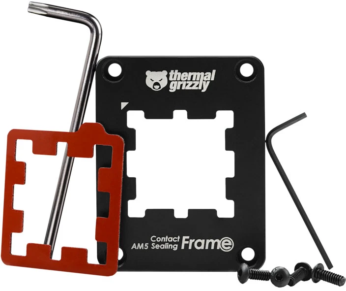 Thermal Grizzly Frame Terminis Grizzly AM5 kontaktinis ir sandarinimo rėmas