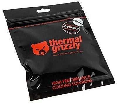 Thermal Grizzly Thermal tepalas "Hydronaut" 10ml/26g | Thermal Grizzly | Thermal Grizzly Thermal tepalas "Hydronaut" 10ml/26g | Šilumos laidumas: 11,8 W/mk; Šiluminė varža 0,0076 K/W; Elektros laidumas*: 0 pS/m; Klampumas: 140-190 Pas; Temperatūra: -200 °C / +350 °C;
