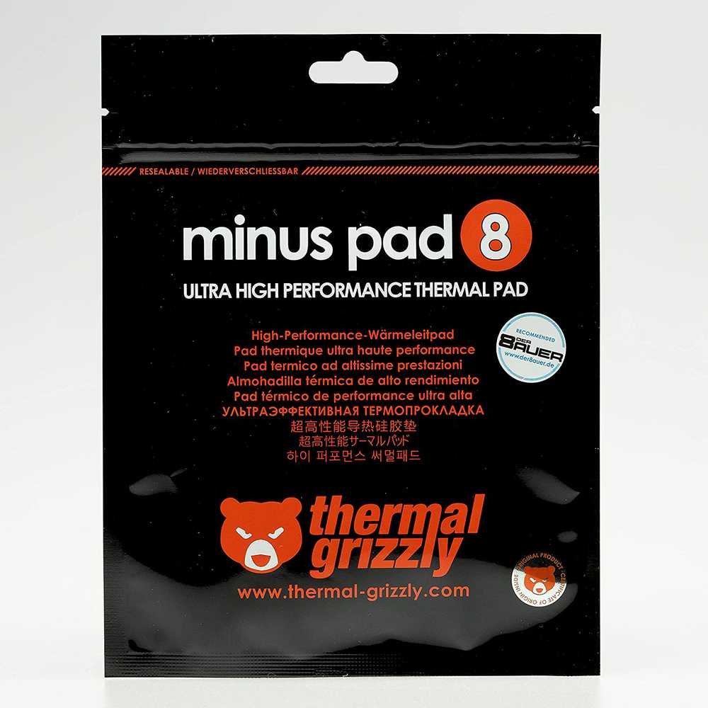 Terminis padas Thermal Grizzly Minus Pad 8 120 x 20 x 1mm