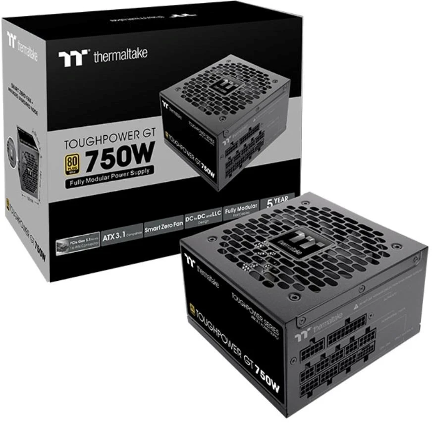 750 W „Thermaltake Toughpower GT“
