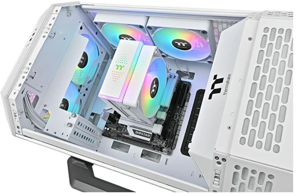 Thermaltake CPU aušintuvas astria 200 argb apšvietimas (tdp 210w, 120mm) baltas