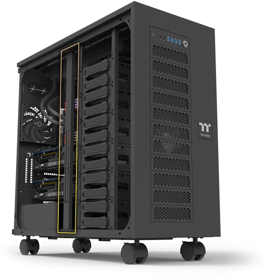 Big Thermaltake AX700 TG Juodas