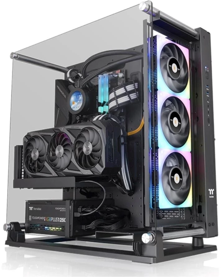 Thermaltake Core P3 TG Pro Midi Tower Juodas