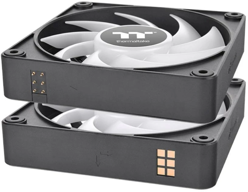 „Wentylator Thermaltake CT120 EX ARGB Sync“ 3 vnt. juodos spalvos (CL-F181-PL12SW-A)