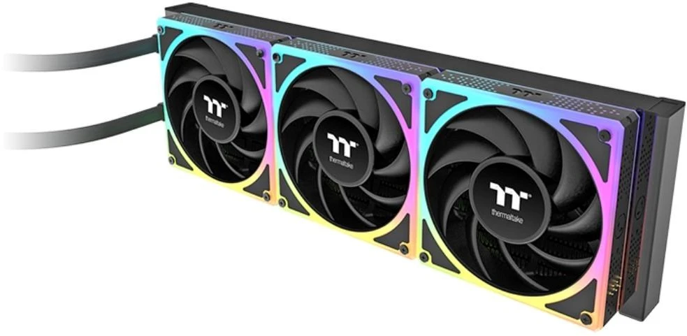 K Thermaltake MAGCurve 360 itin universalus skysčio aušintuvas su ARGB ventiliatoriumi