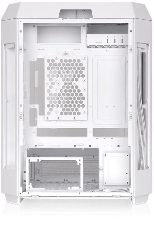 Thermaltake Bokštas 600 Sniego Baltas