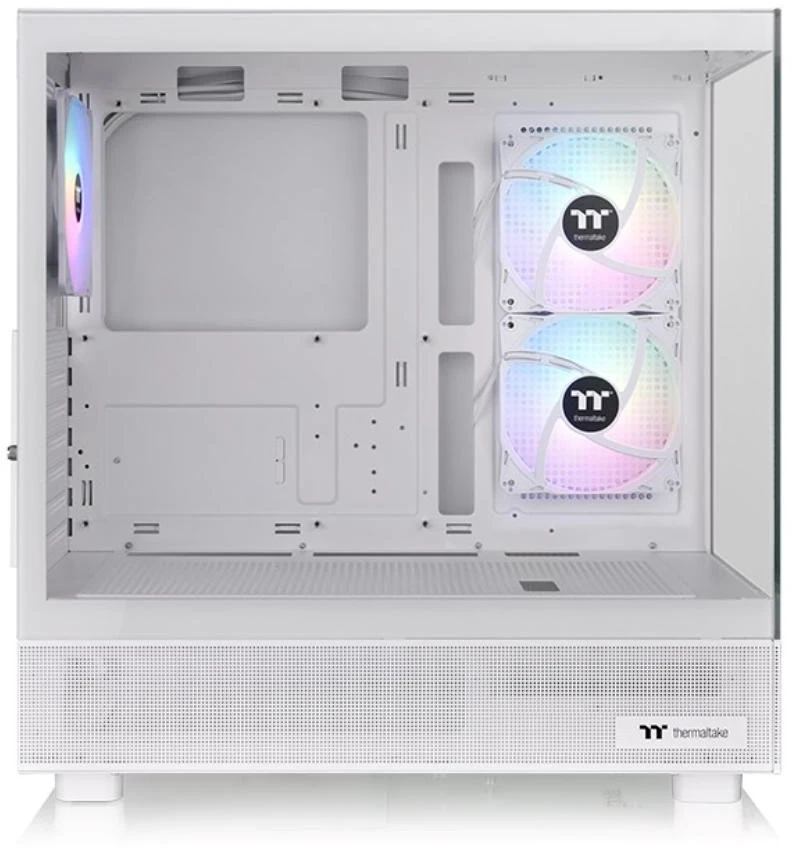 „Thermaltake View 270 Plus TG ARGB“, bokšto tipo korpusas – baltas, grūdintas stiklas x 2
